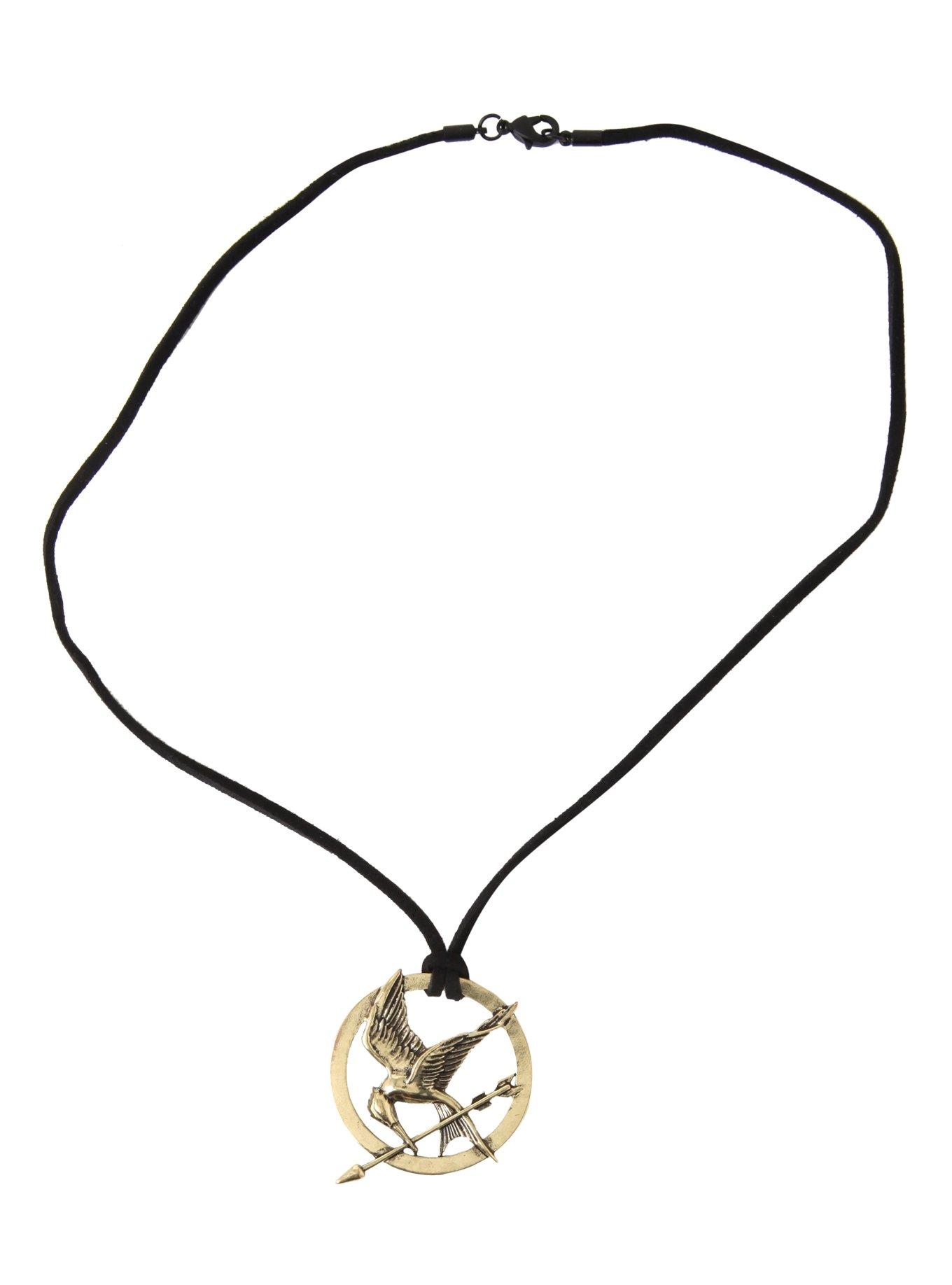 The World Of The Hunger Games Mockingjay Cord Necklace, , alternate