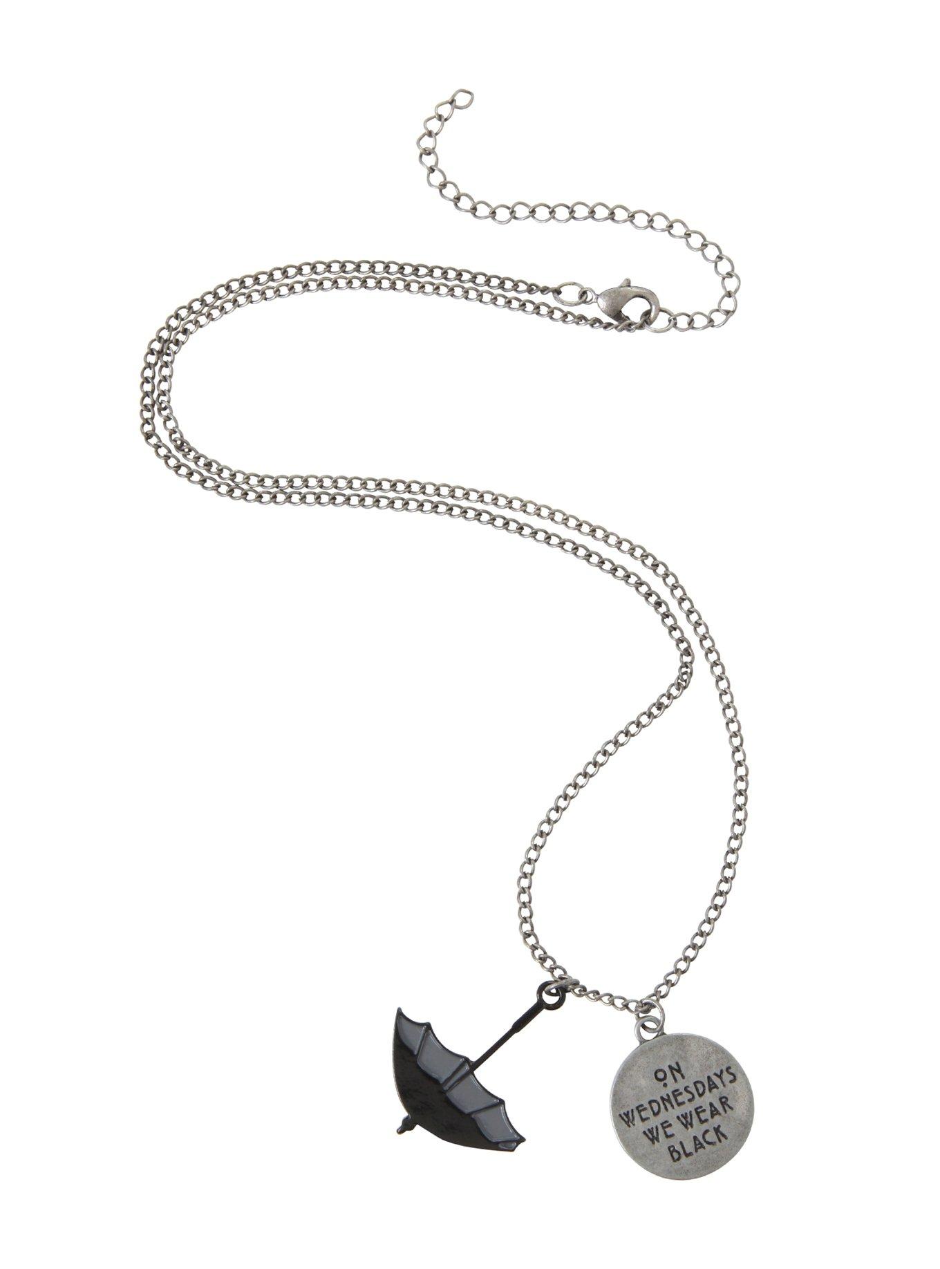 American Horror Story: Coven On Wednesdays We Wear Black Necklace, , alternate