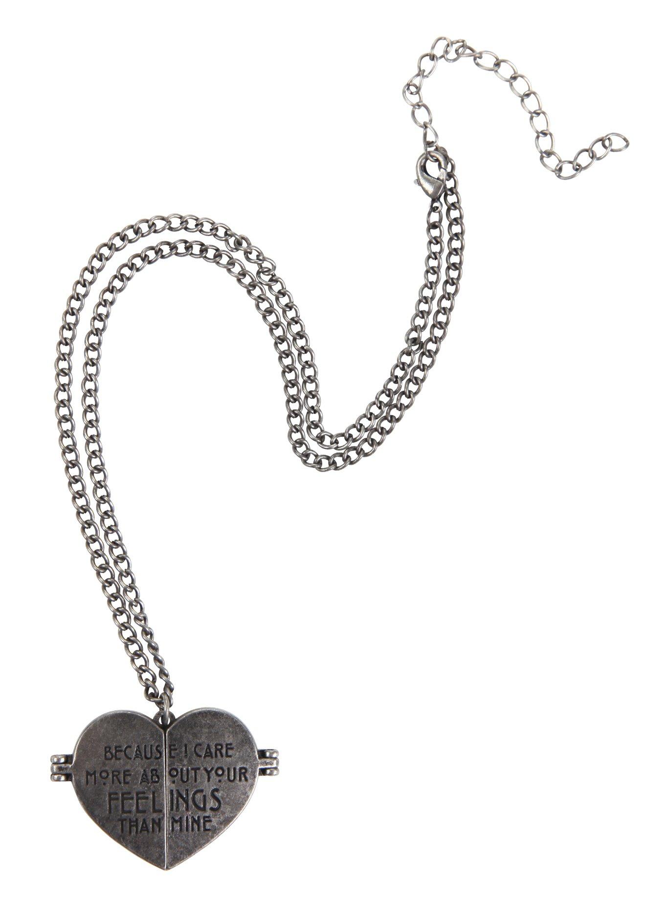 American Horror Story Tate Heart Locket Necklace, , alternate