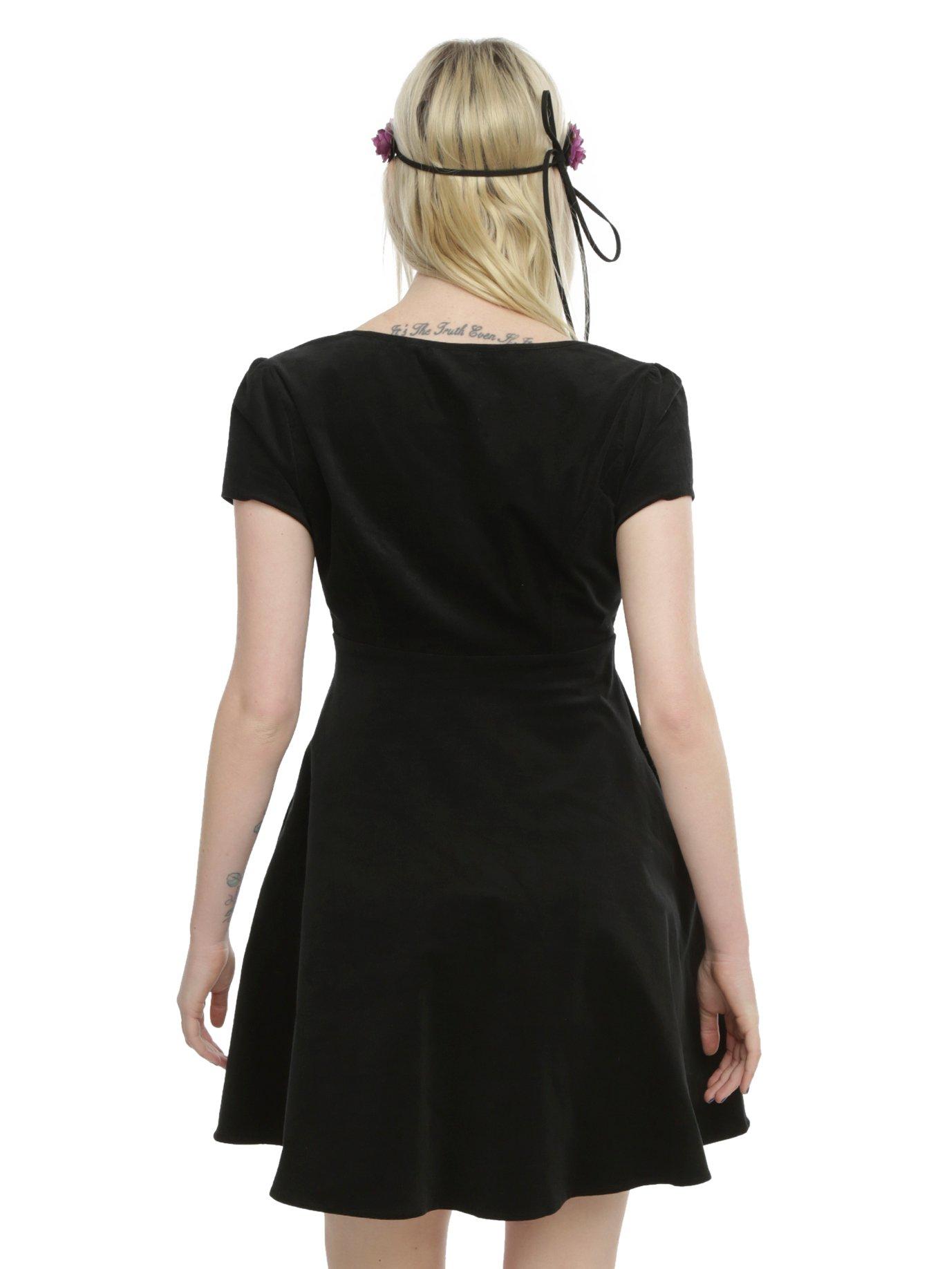 Black Corduroy Dress, , alternate
