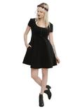 Black Corduroy Dress, , alternate