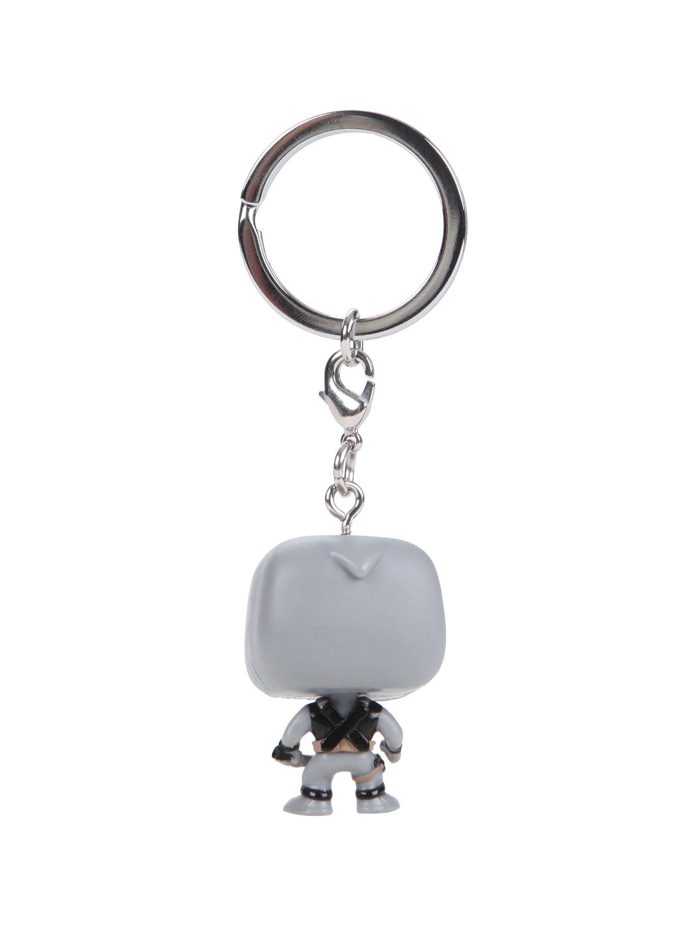 Marvel Deadpool Pop! Bobble-Head Key Chain Hot Topic Exclusive, , alternate
