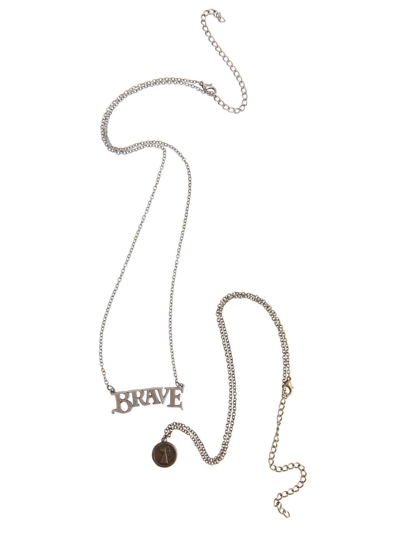 Disney Brave Logo Necklace Set, , alternate