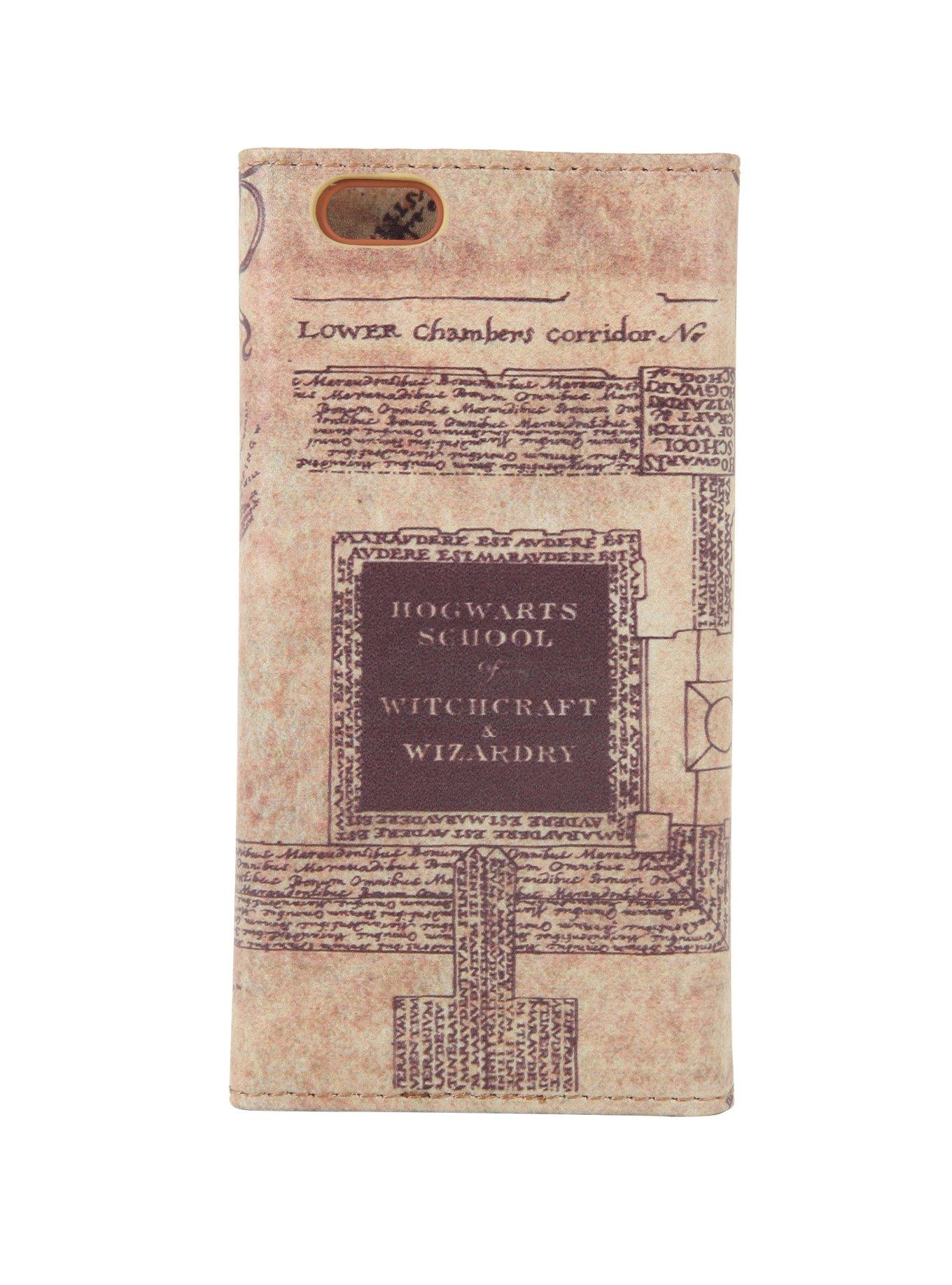 Harry Potter Marauder's Map iPhone 6 Wallet Phone Case, , alternate