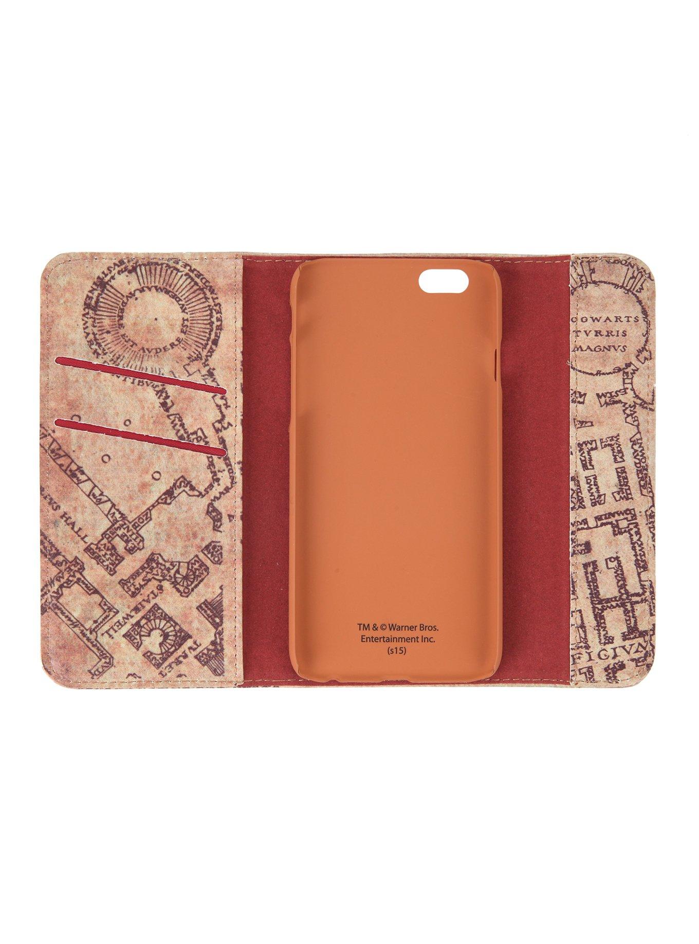 Harry Potter Marauder's Map iPhone 6 Wallet Phone Case, , alternate