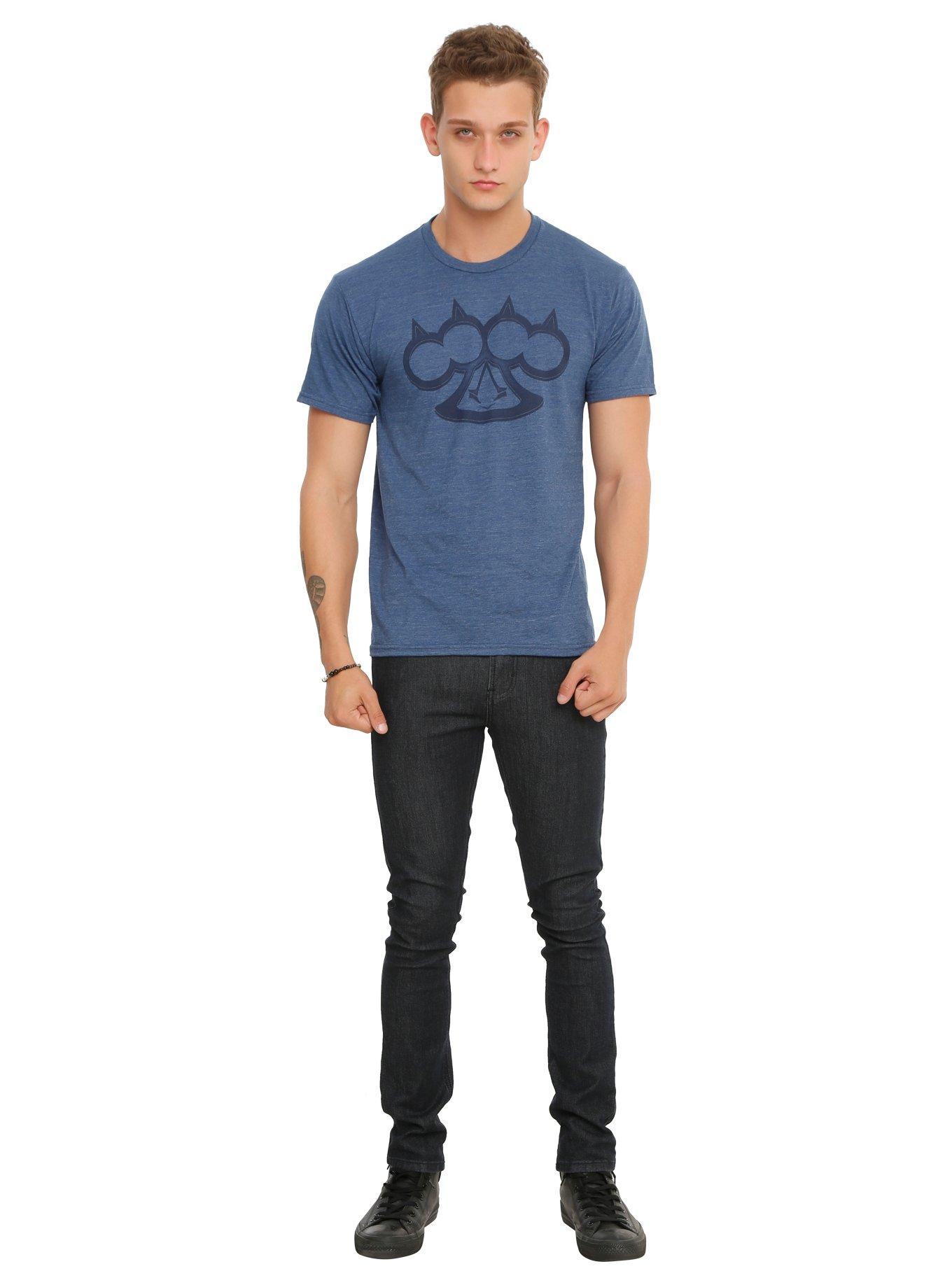 Assassin's Creed Syndicate Brass Knuckles Logo T-Shirt, , alternate