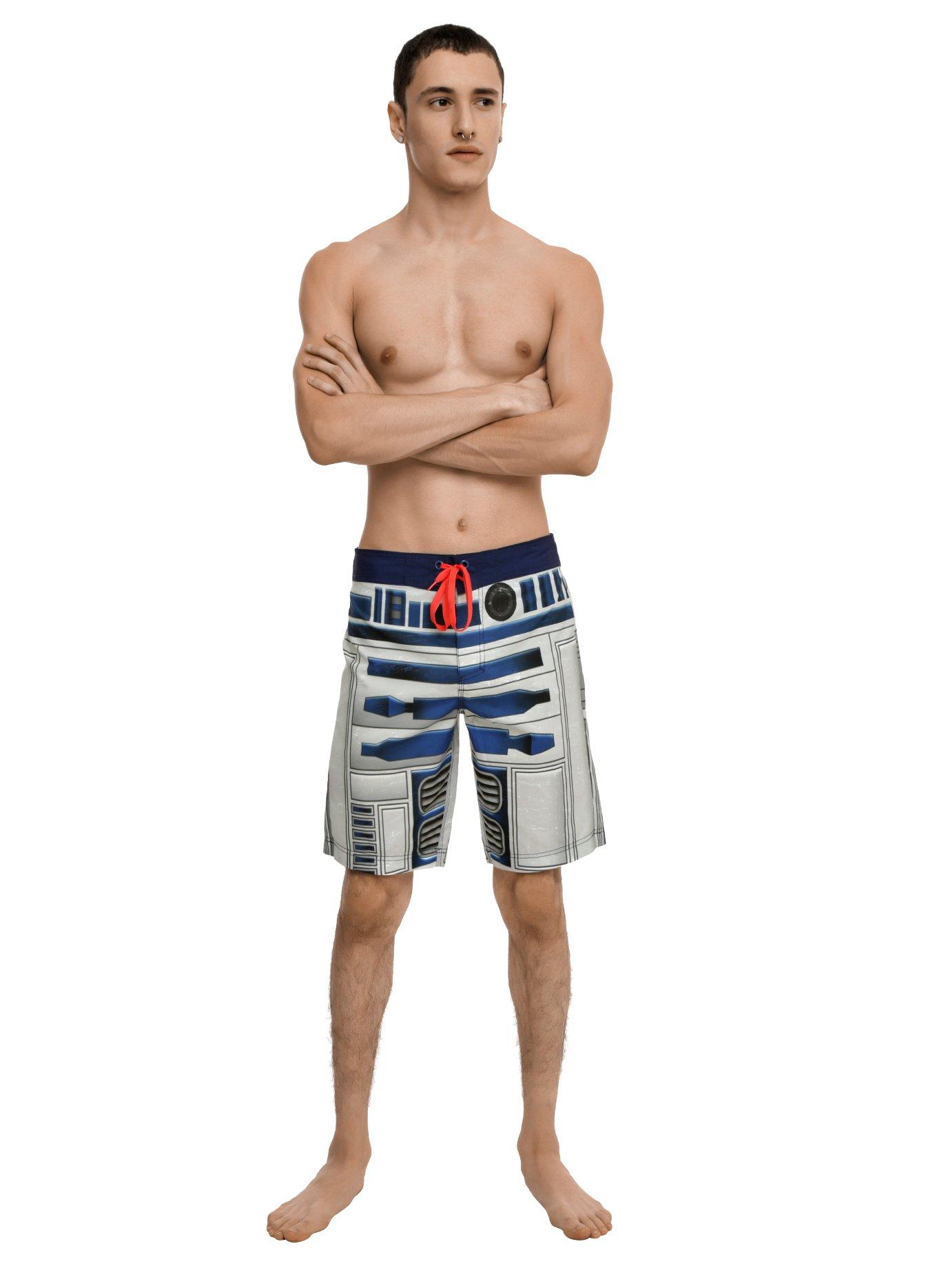 Star Wars R2-D2 Swim Trunks, , alternate