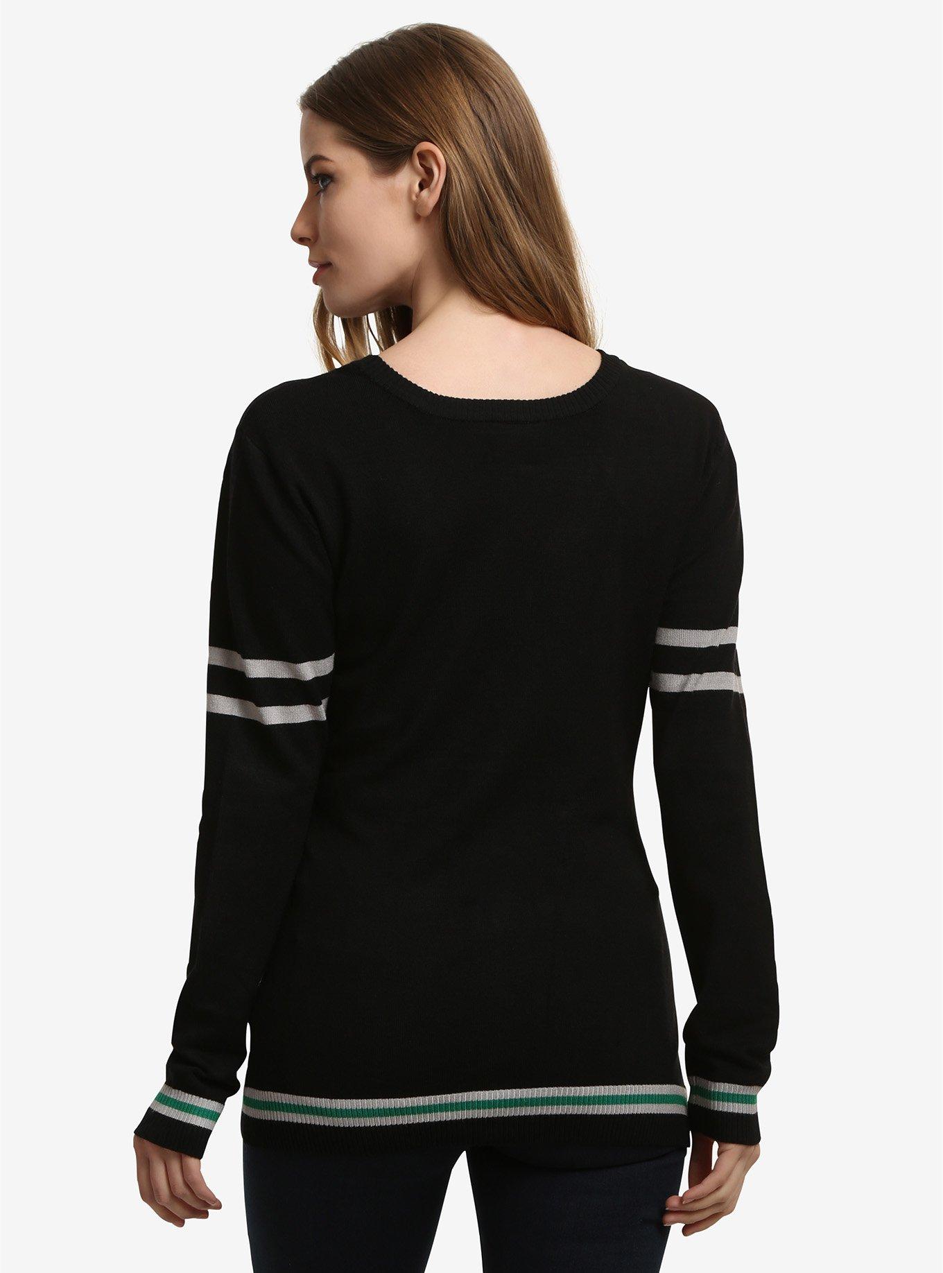 Harry Potter Slytherin Womens Cardigan, , alternate