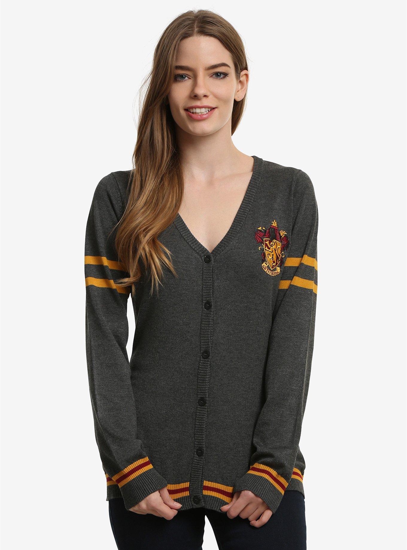 Harry Potter Gryffindor Womens Cardigan, , alternate