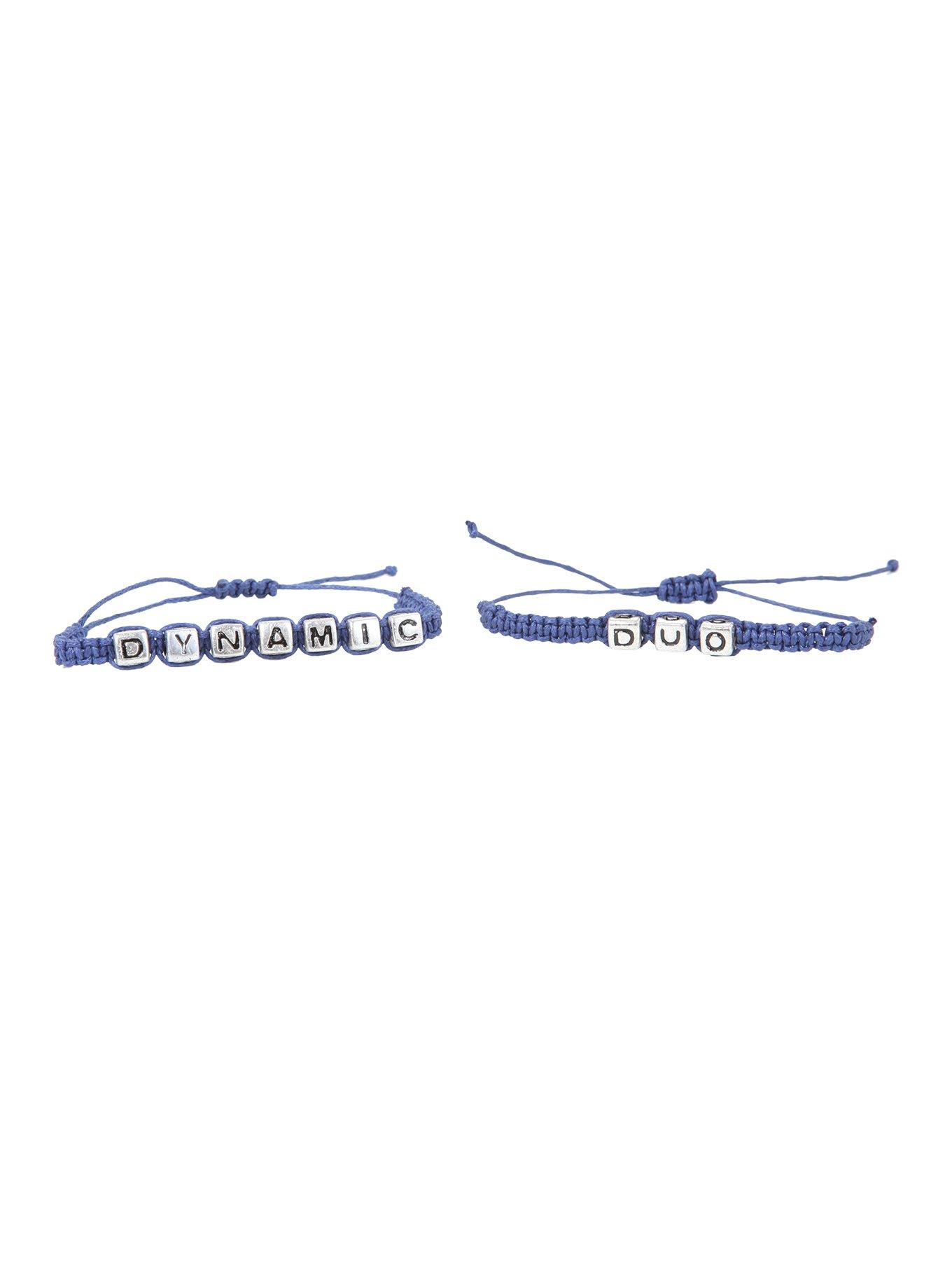 Dynamic Duo Braided Bracelet Set, , alternate