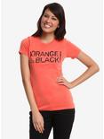 Orange Is The New Black Logo Womens T-Shirt, , alternate