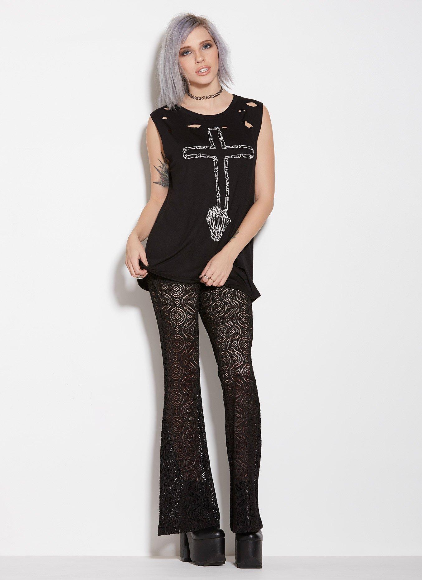 Medallion Lace Pants, , alternate
