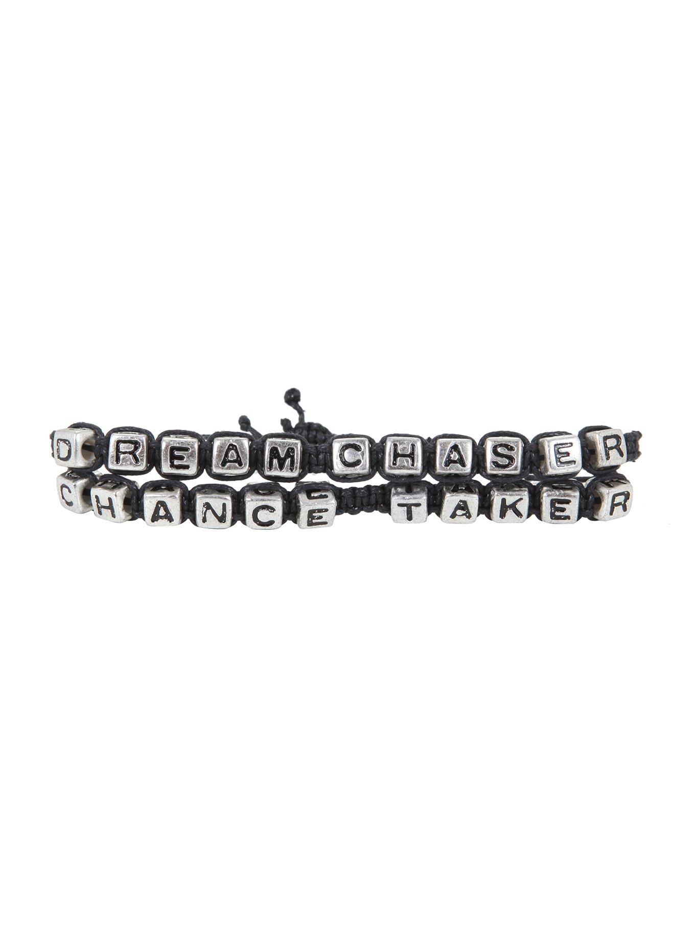 Dream Chaser Chance Taker Bracelet Set, , alternate