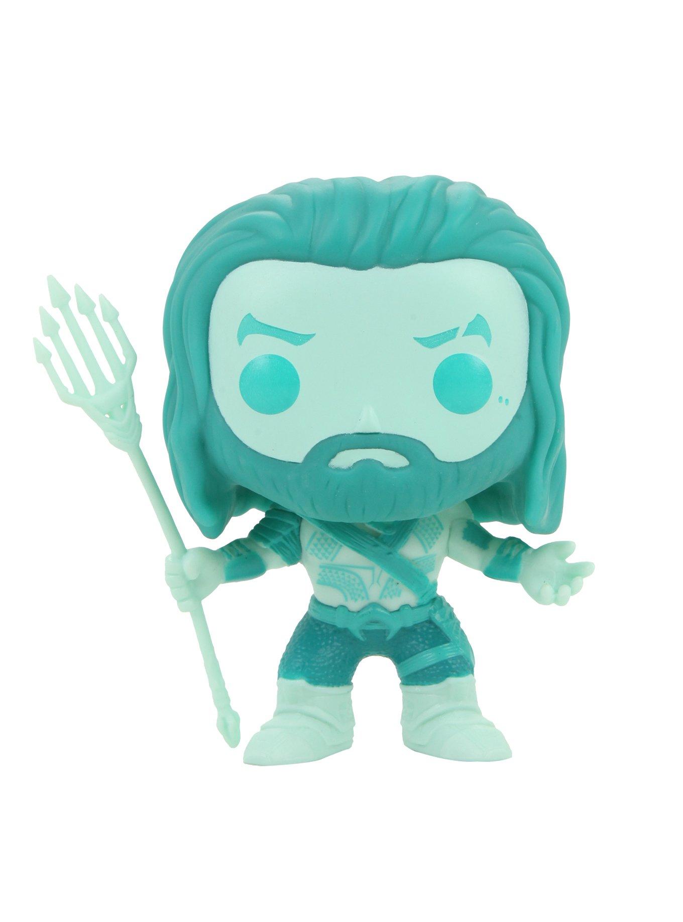 Funko DC Comics Pop! Batman V Superman: Dawn Of Justice Aquaman (Aqua) Vinyl Figure Hot Topic Exclusive, , alternate