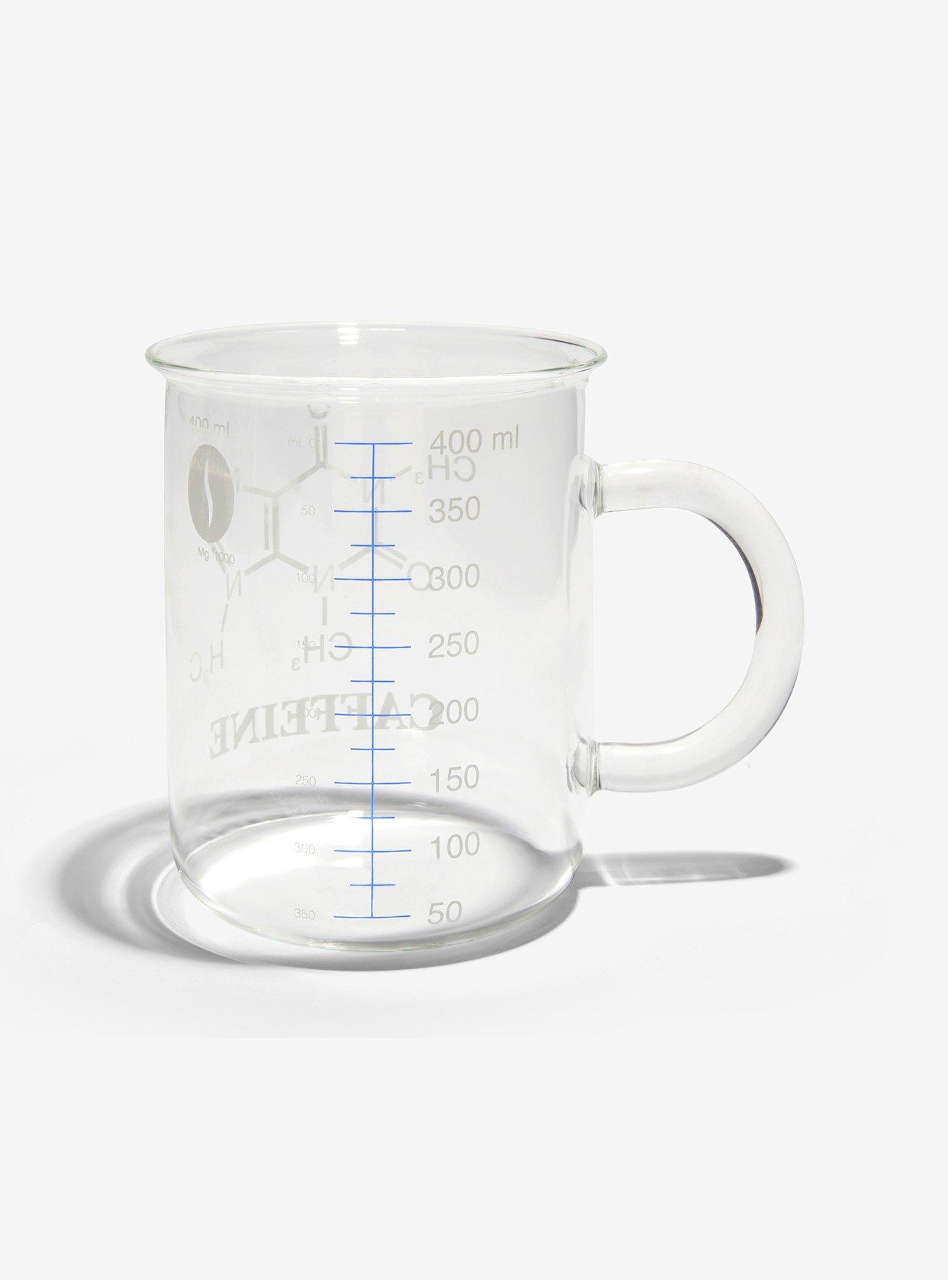 Caffeine Molecule Chemistry Beaker Mug, , alternate