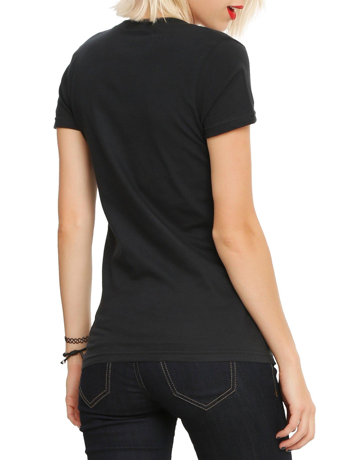 The Hunger Games: Mockingjay Graffiti Girls V-Neck T-Shirt, , alternate