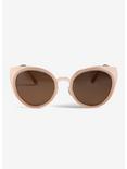 Rose Gold Cat Eye Sunglasses, , alternate