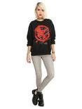 The Hunger Games: Mockingjay Graffiti Girls Sweatshirt, , alternate