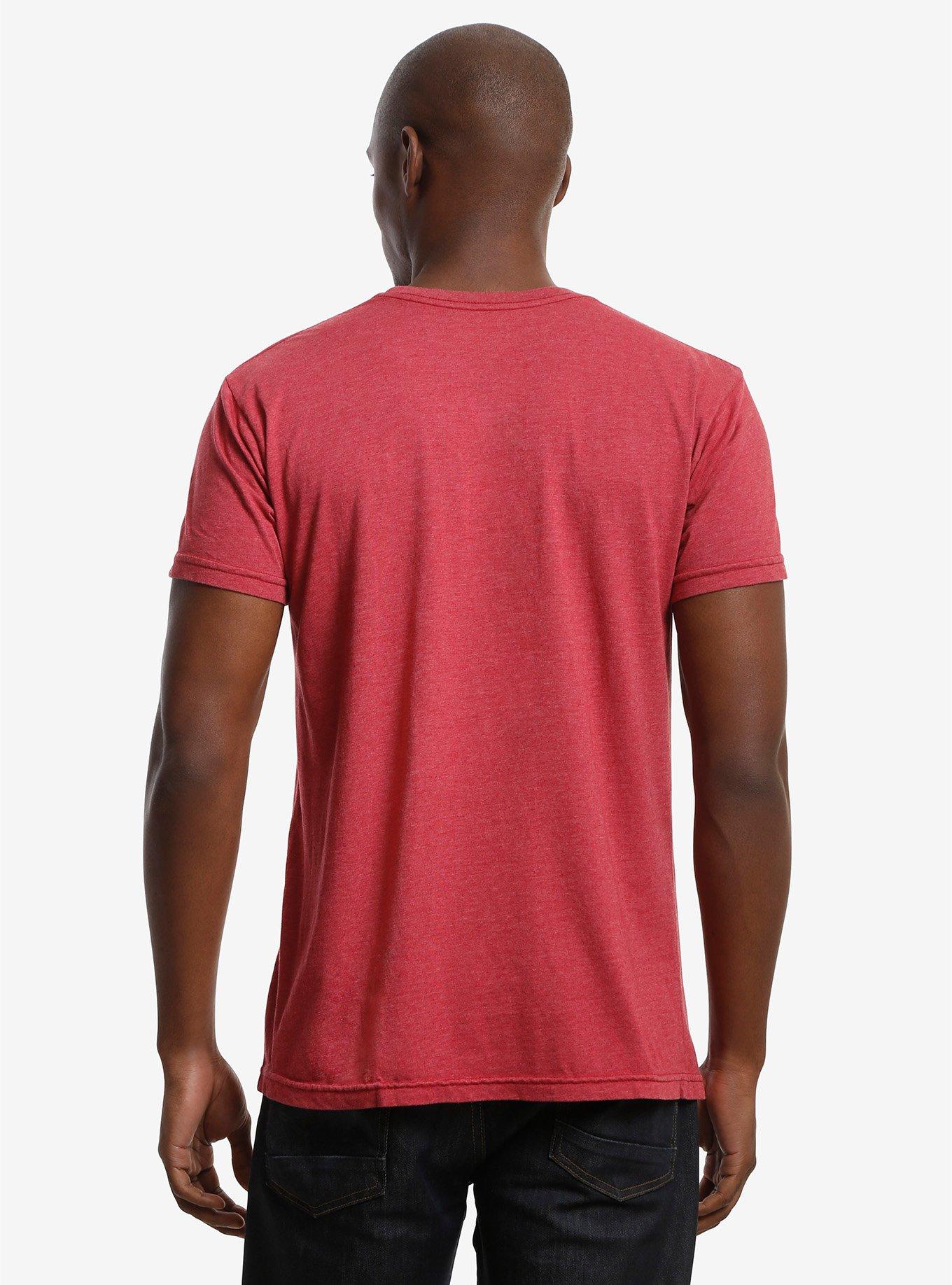 NCAA Distressed University of Nebraska Cornhuskers Logo T-Shirt, , alternate