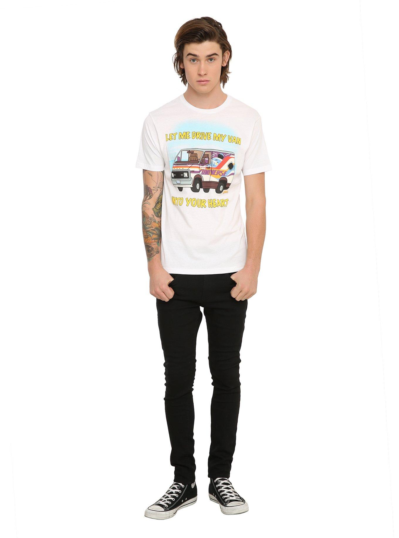 Steven Universe Let Me Drive My Van Into Your Heart T-Shirt, , alternate
