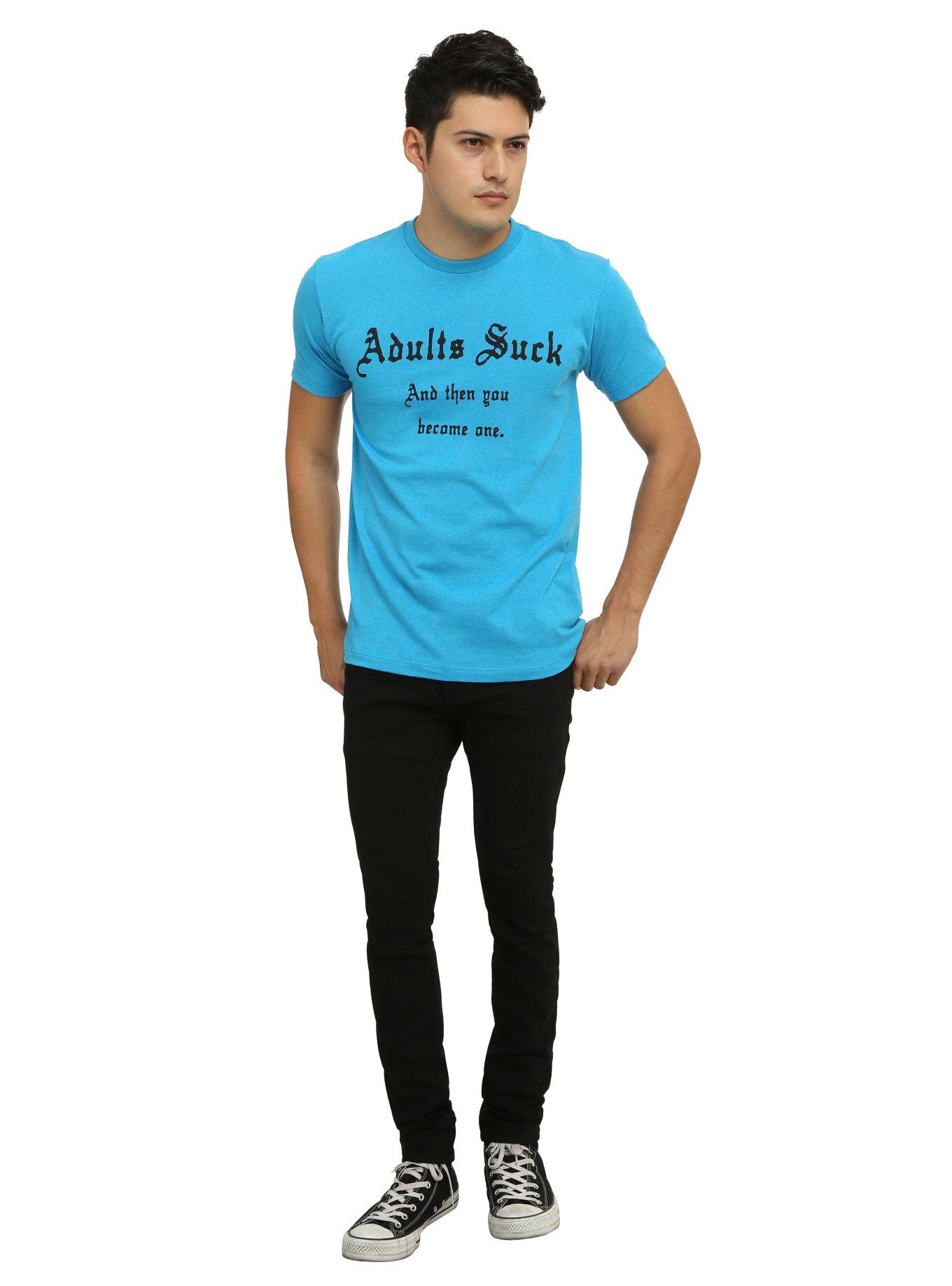 Adults Suck T-Shirt, , alternate