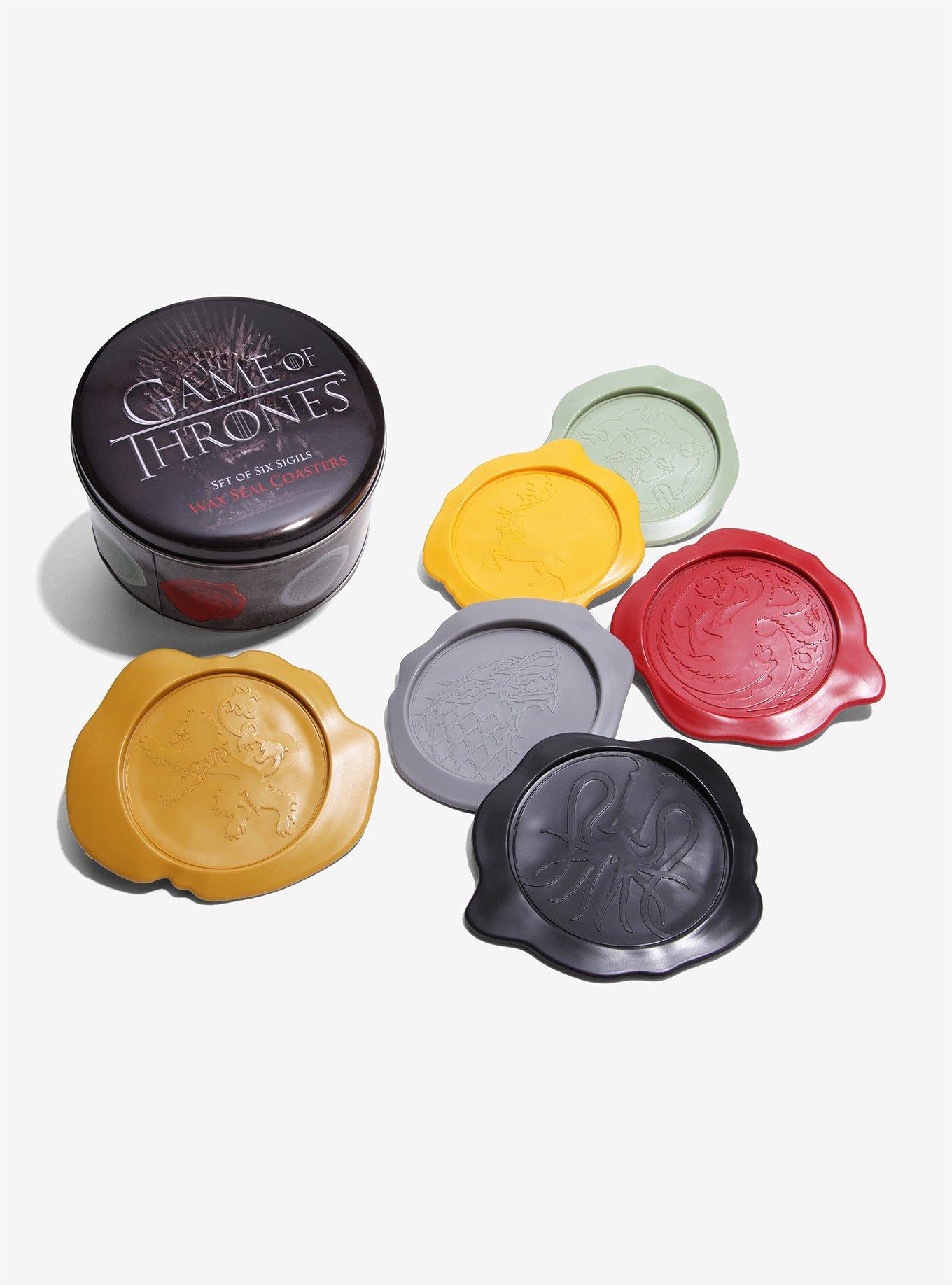 Game Of Thrones Wax Seal Coasters, , alternate