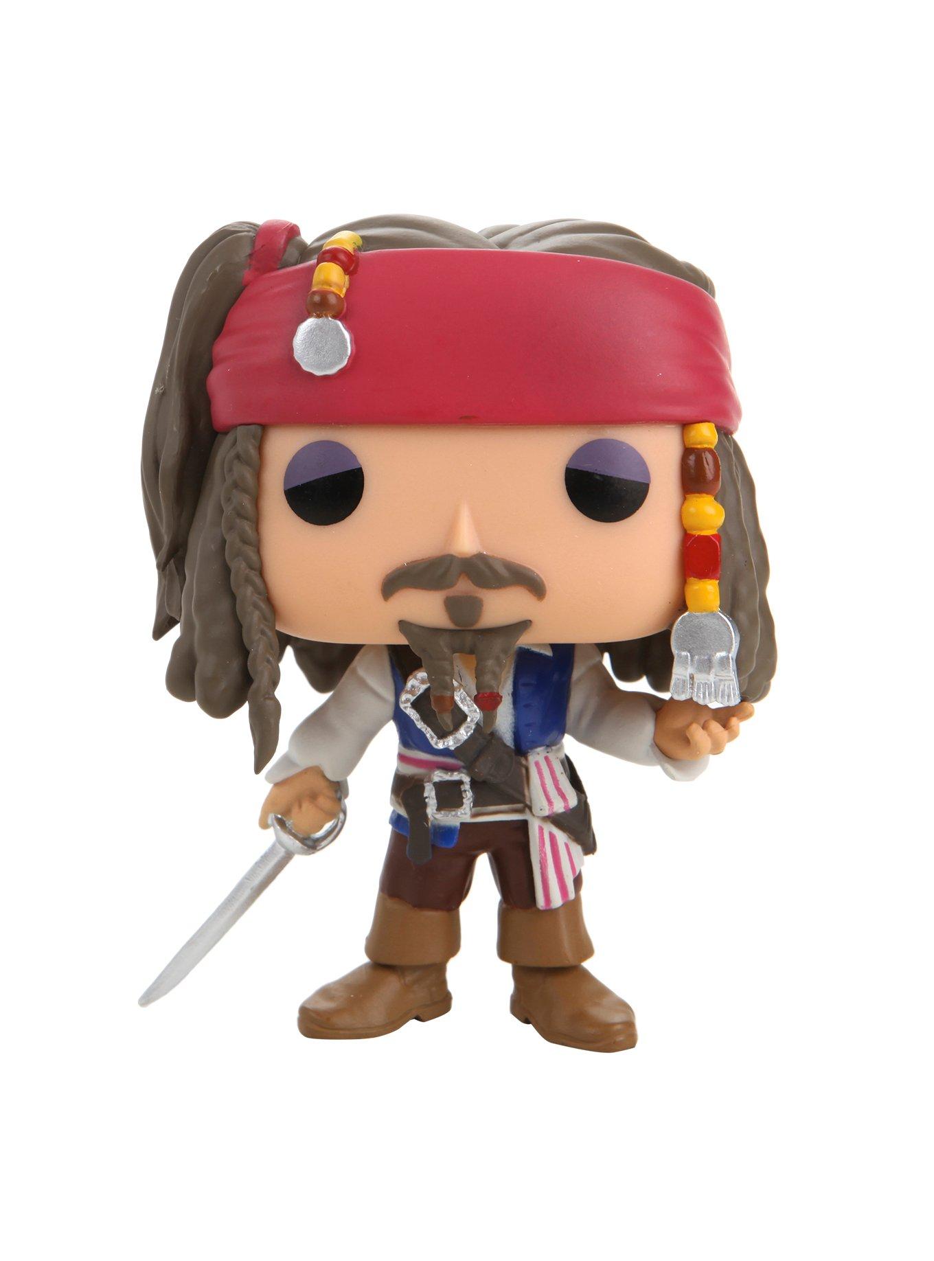 Funko Disney Pirates Of The Caribbean Pop! Captain Jack Sparrow Vinyl Figure, , alternate