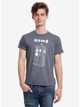 Doctor Who TARDIS Outline T-Shirt, , alternate