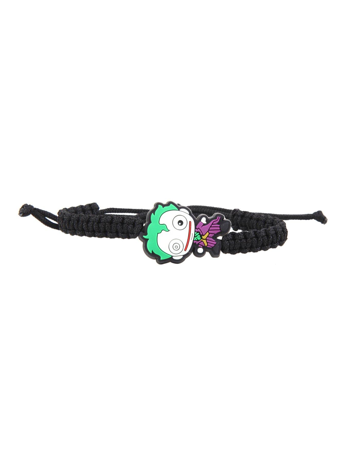 DC Comics The Joker Kawaii Cord Bracelet, , alternate