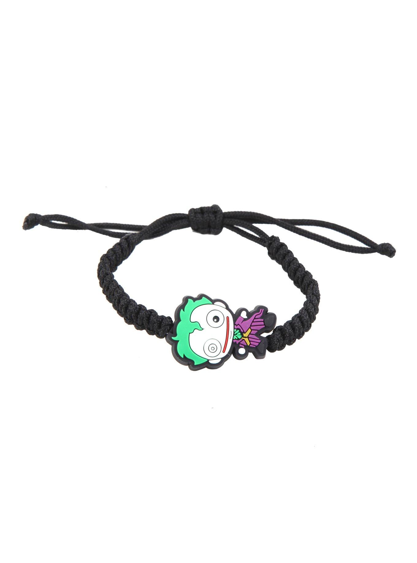 DC Comics The Joker Kawaii Cord Bracelet, , alternate