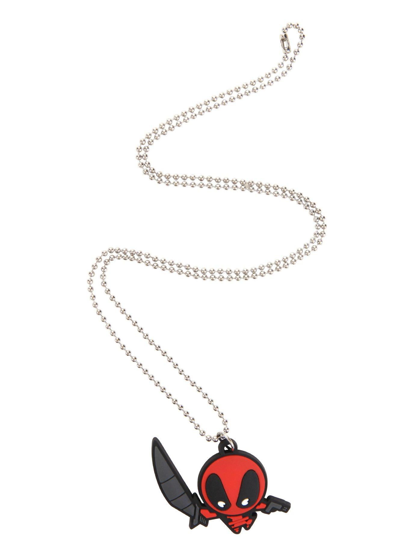 Marvel Deadpool Kawaii Necklace, , alternate