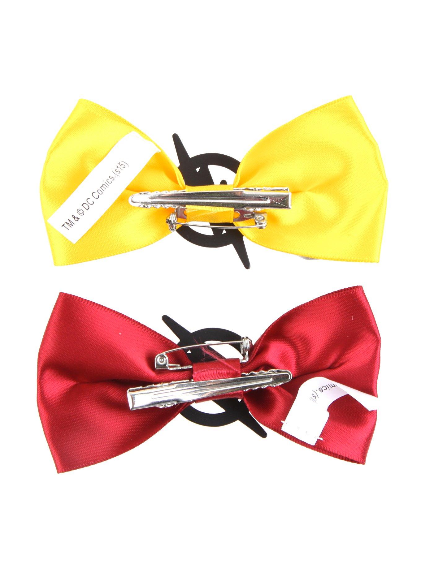 DC Comics The Flash Cosplay Hair Bow 2 Pack, , alternate
