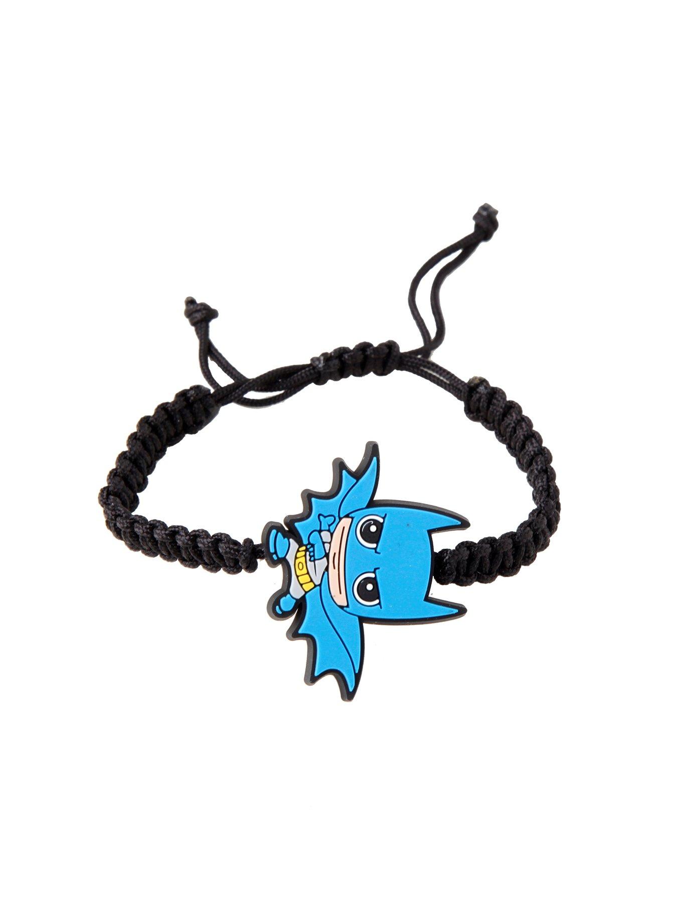 DC Comics Batman Kawaii Cord Bracelet, , alternate