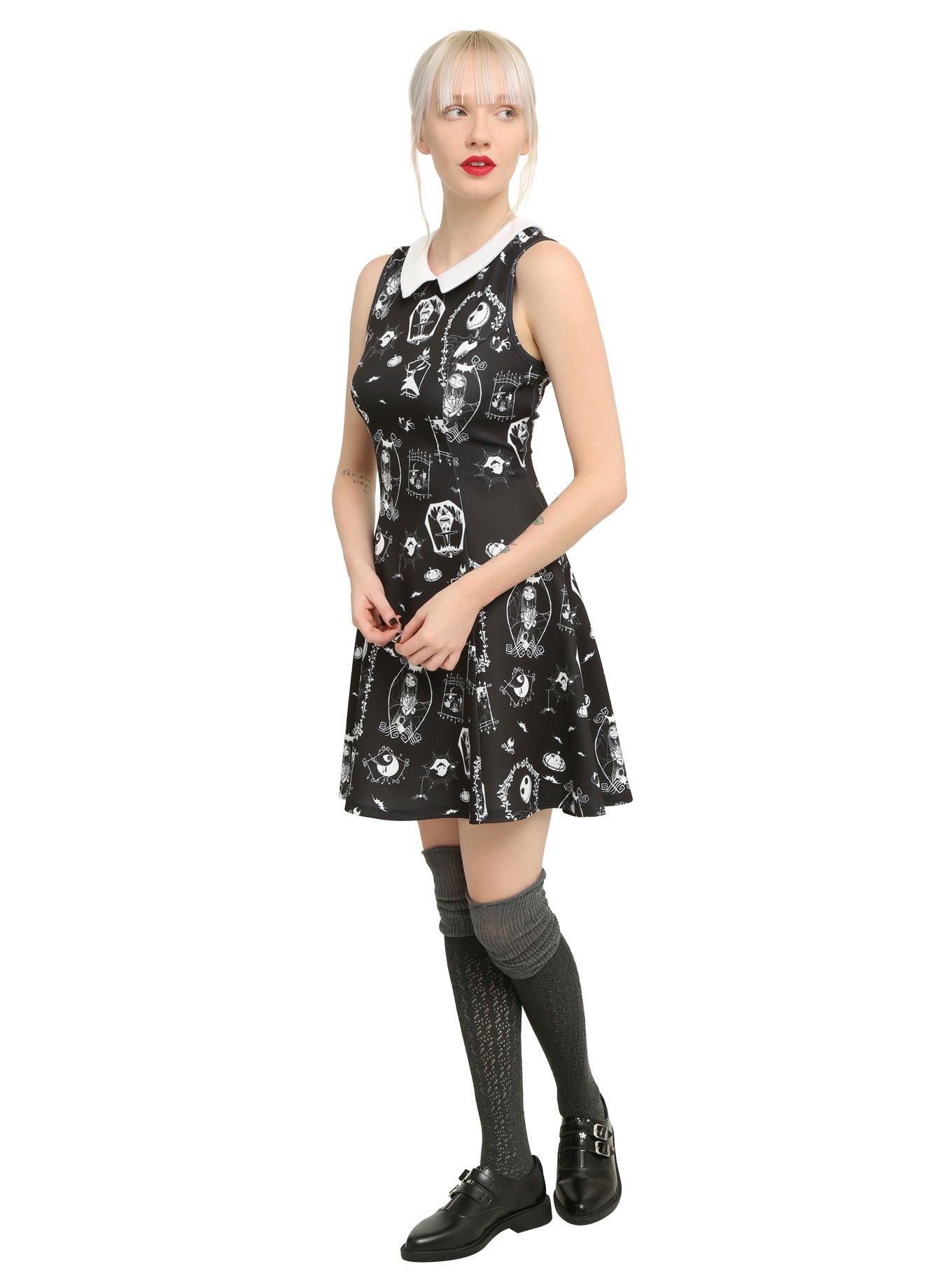 The Nightmare Before Christmas Collar Dress, , alternate