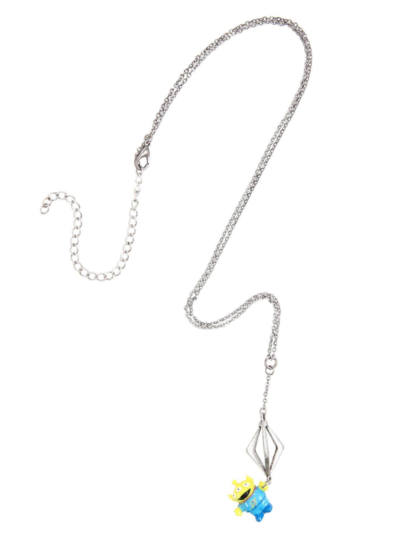 Disney Toy Story Claw Alien Drop Necklace, , alternate