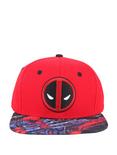 Marvel Deadpool Logo Snapback Hat, , alternate