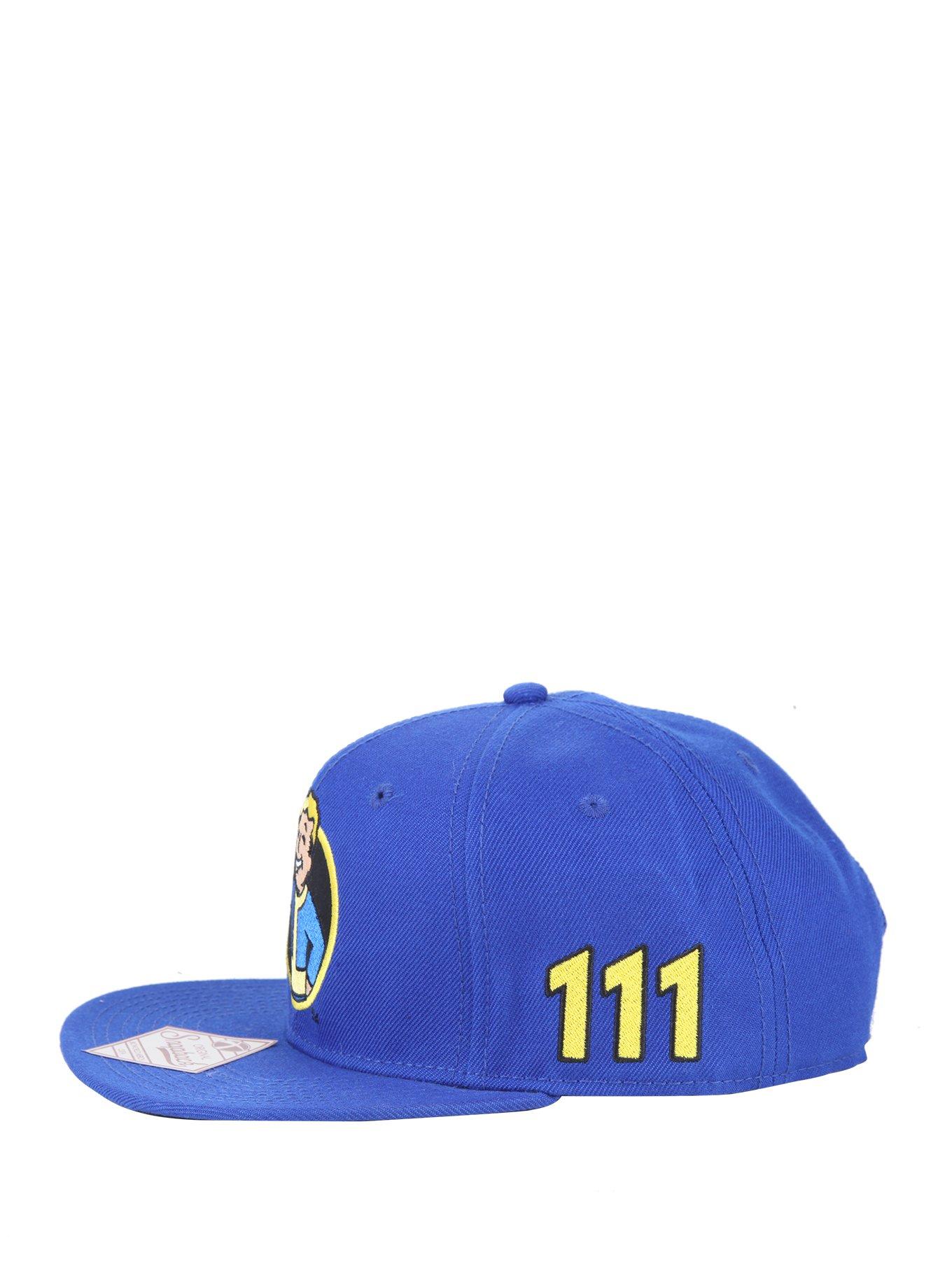 Fallout Vault Boy Snapback Hat, , alternate