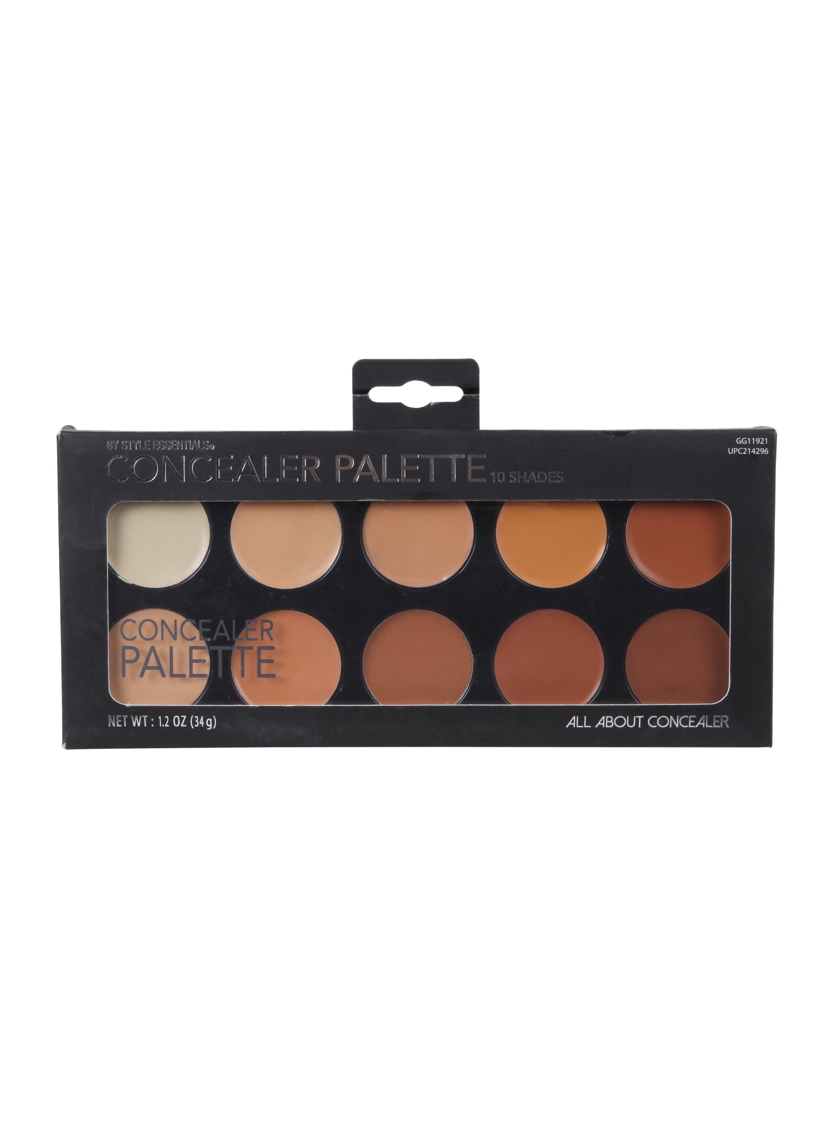 Style Essentials 10 Shade Concealer Palette, , alternate