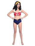 DC Comics Wonder Woman Bombshell Swim Top, , alternate