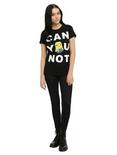 Despicable Me Minion Can You Not Girls T-Shirt, , alternate