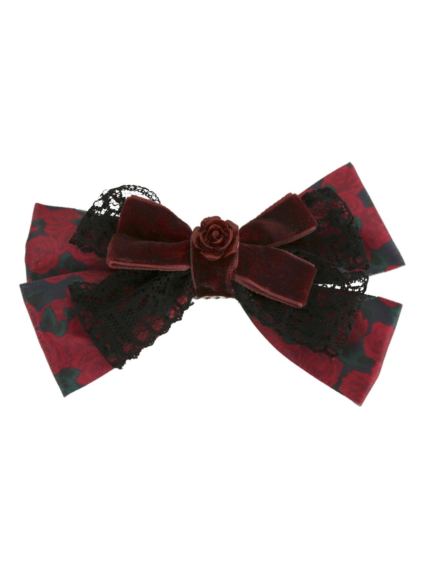 Black Butler Grell Cosplay Hair Bow, , alternate