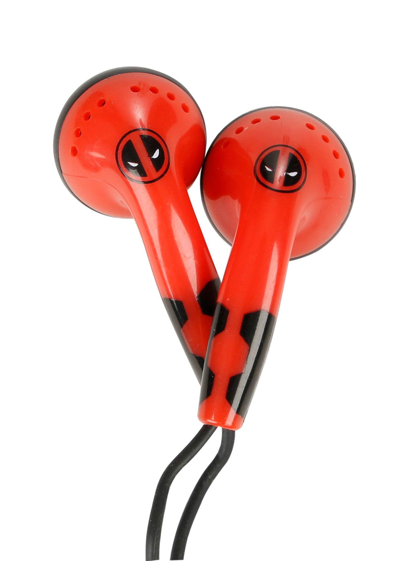 Marvel Deadpool Earbuds, , alternate