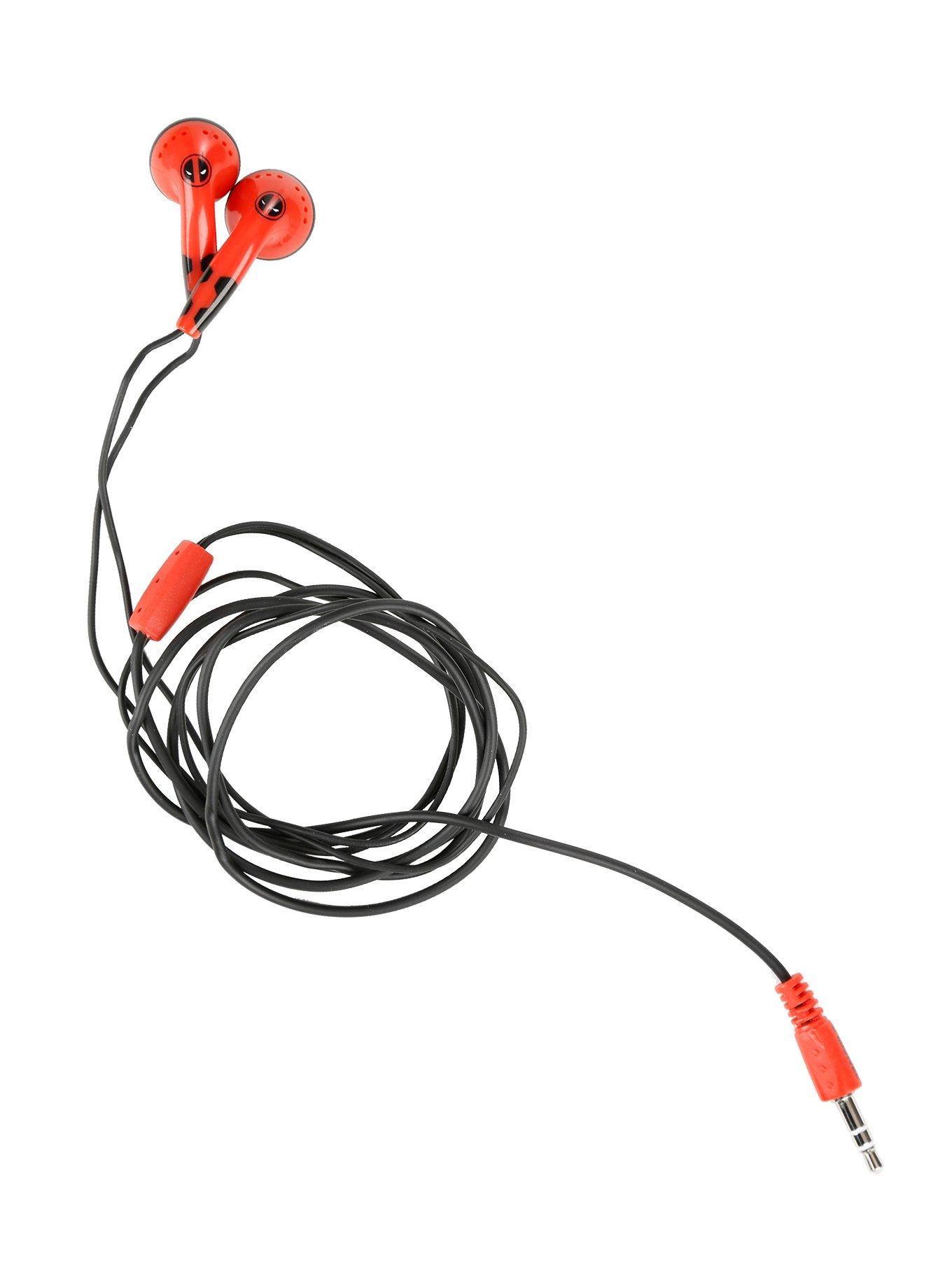 Marvel Deadpool Earbuds, , alternate