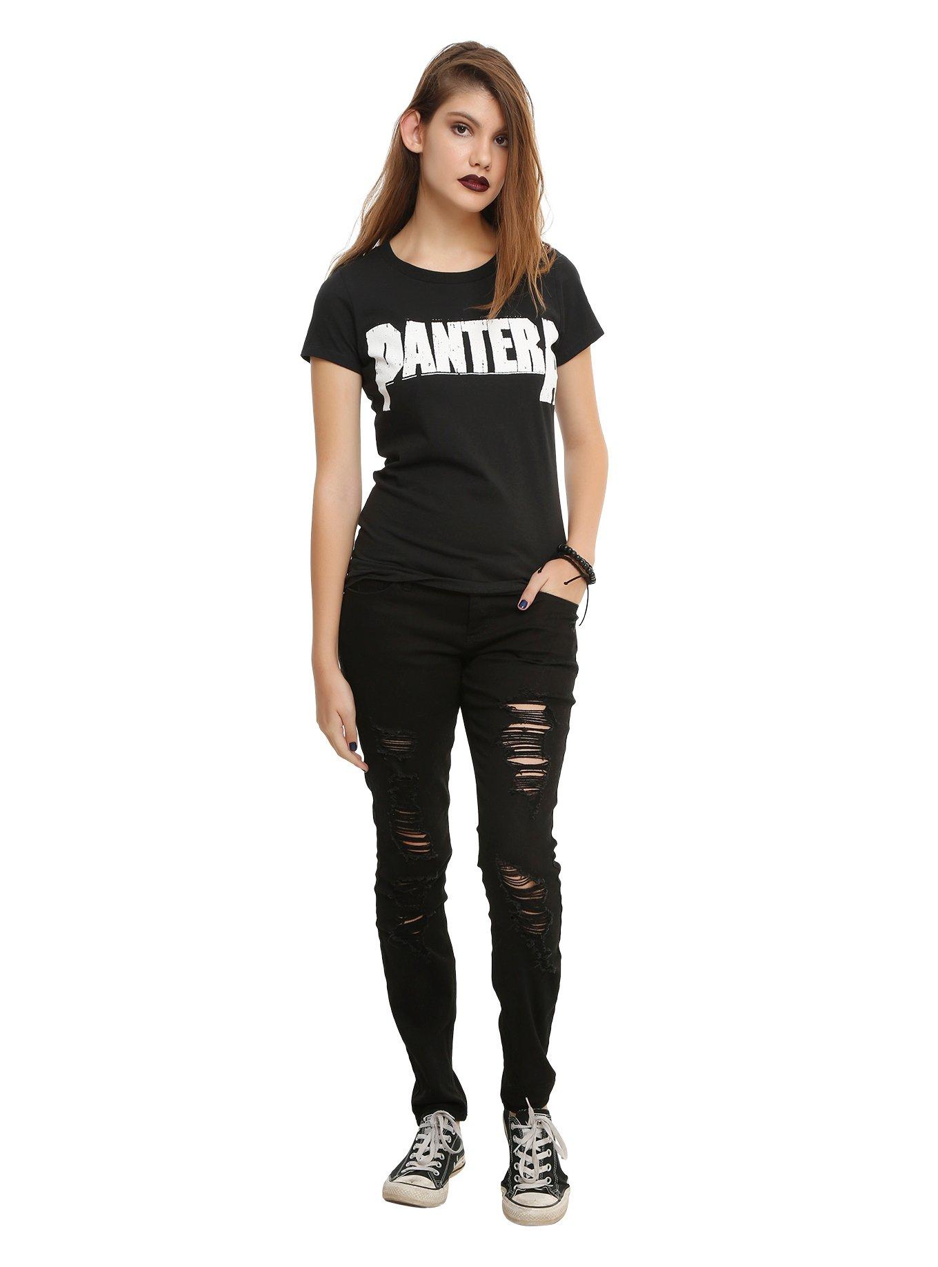 Pantera Logo Girls T-Shirt, , alternate