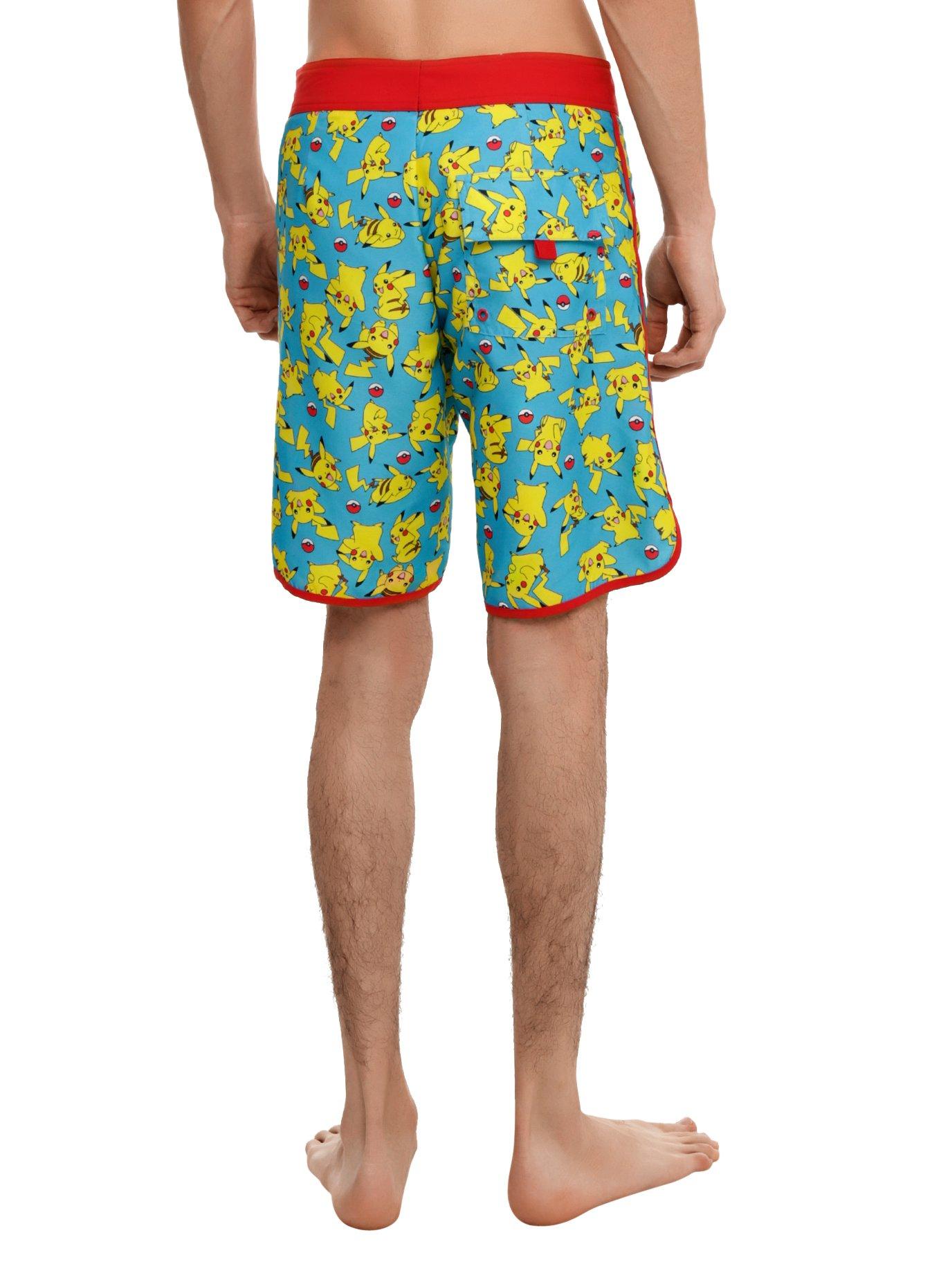 Pokemon Pikachu Swim Trunks, , alternate