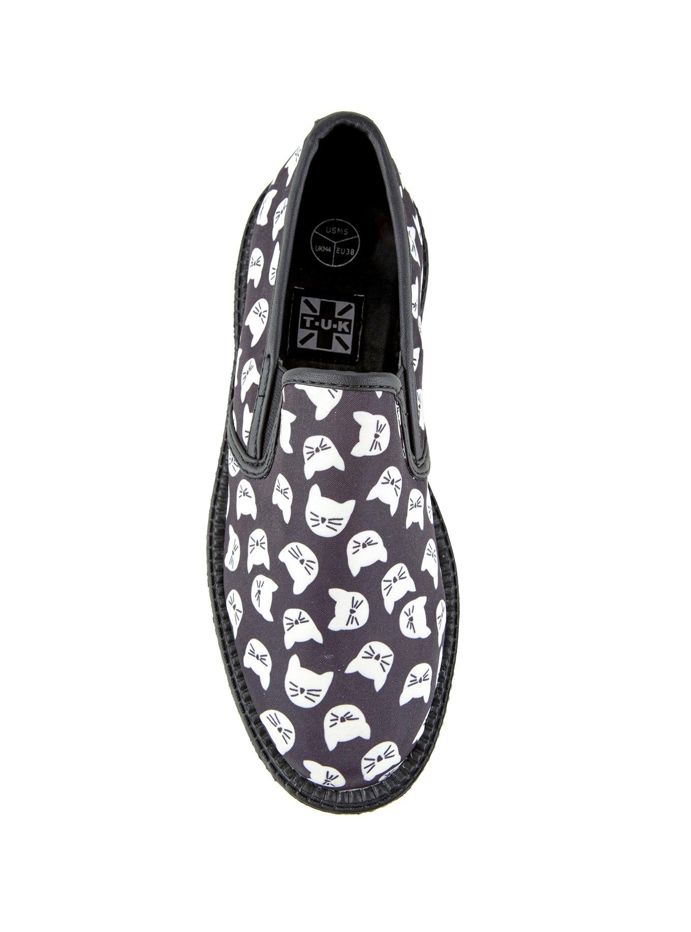 T.U.K. Many Kitties Slip-On Creepers, , alternate