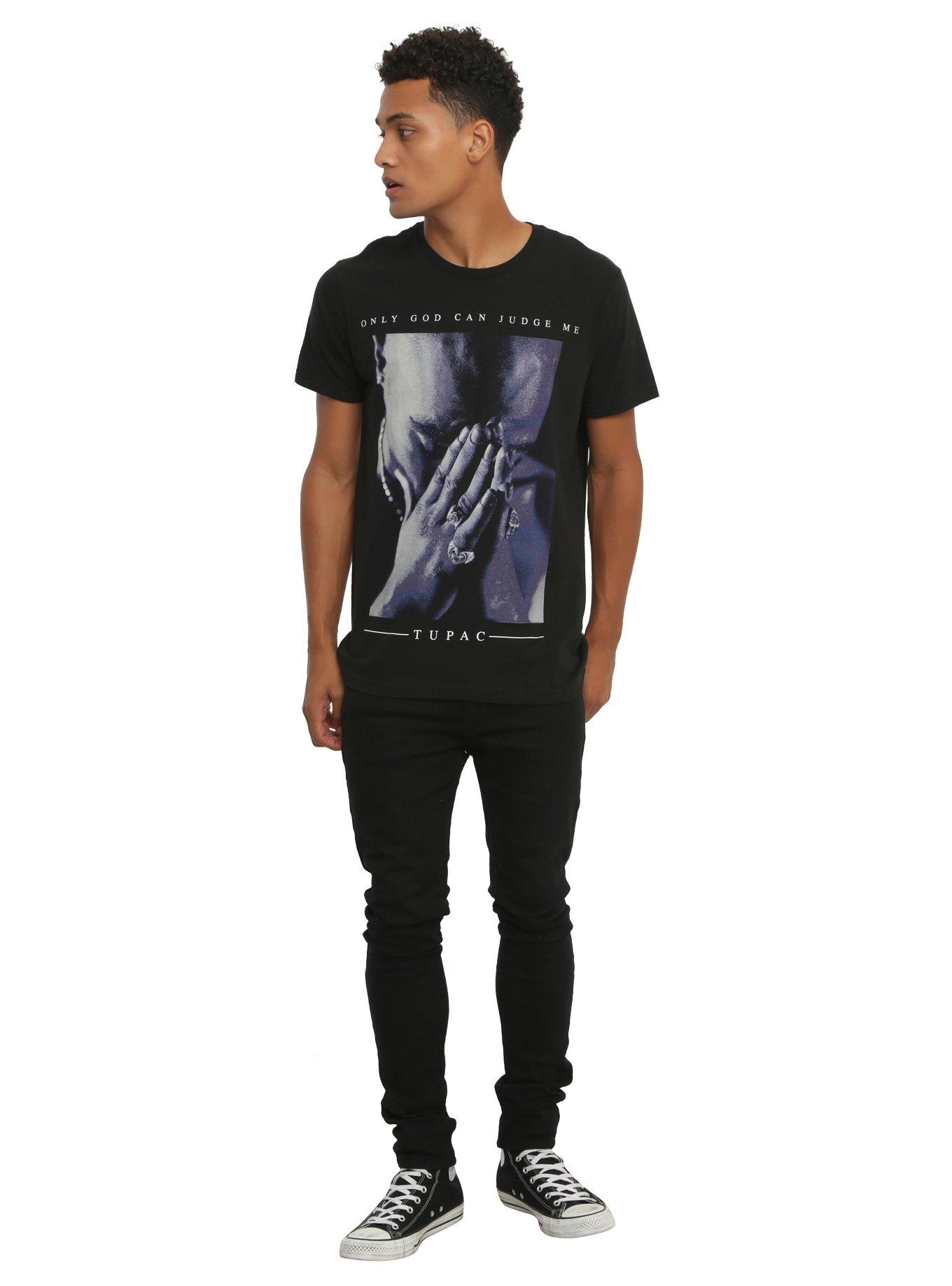 Tupac Only God Can Judge Me T-Shirt, , alternate