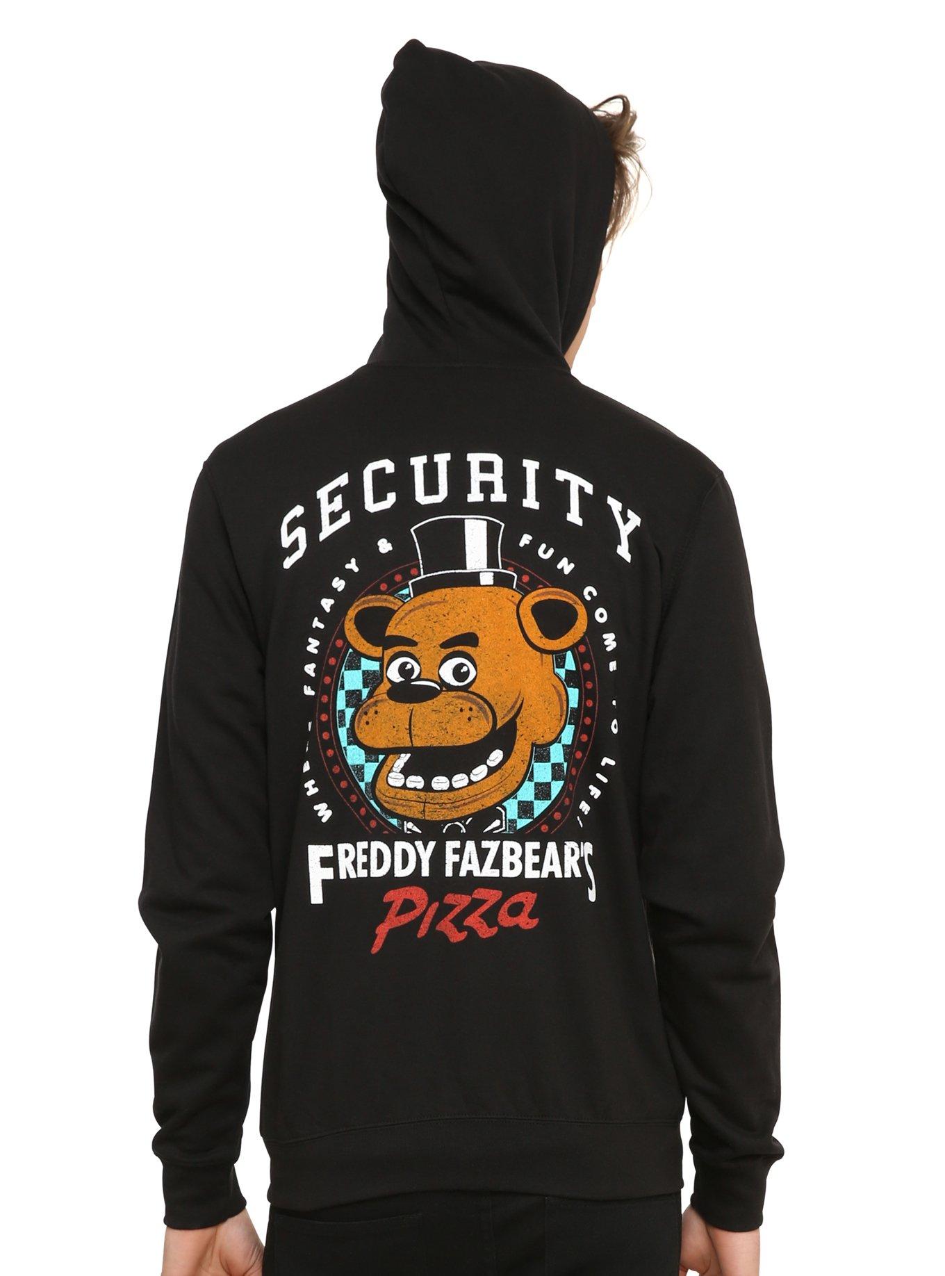 Five Nights At Freddy's Freddy Fazbear's Pizza Security Hoodie, , alternate