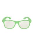 Kelly Green Smooth Touch Clear Lens Glasses, , alternate