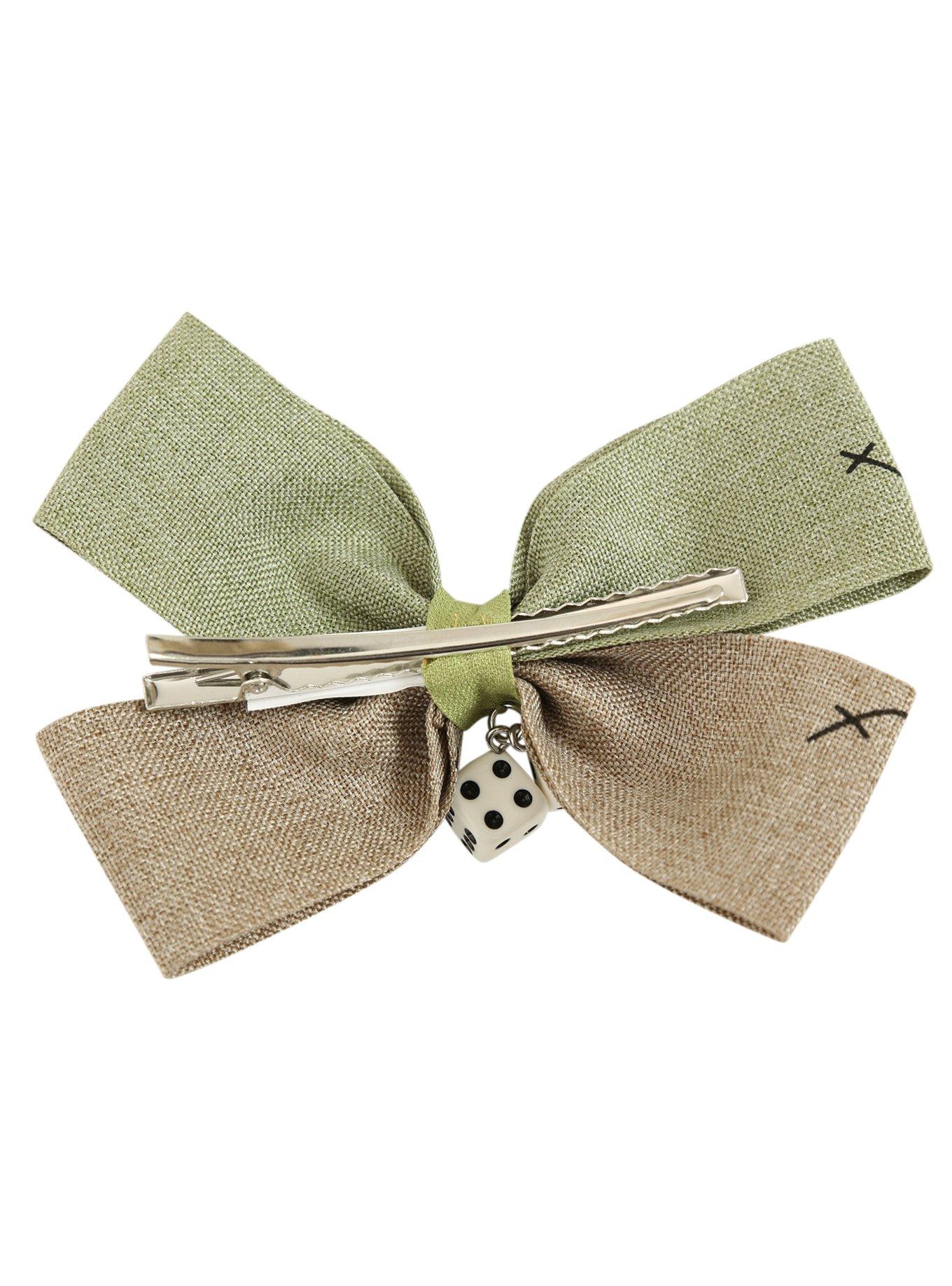 The Nightmare Before Christmas Oogie Boogie Dice Hair Bow, , alternate